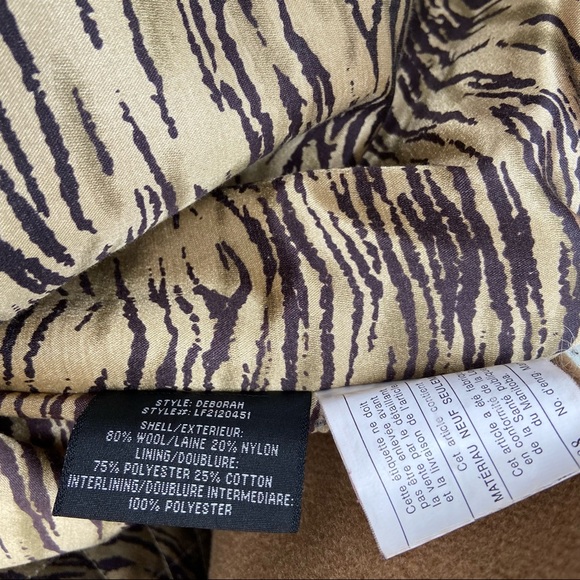 SOLD London Fog Trench Coat Size 12 - Picture 5 of 7